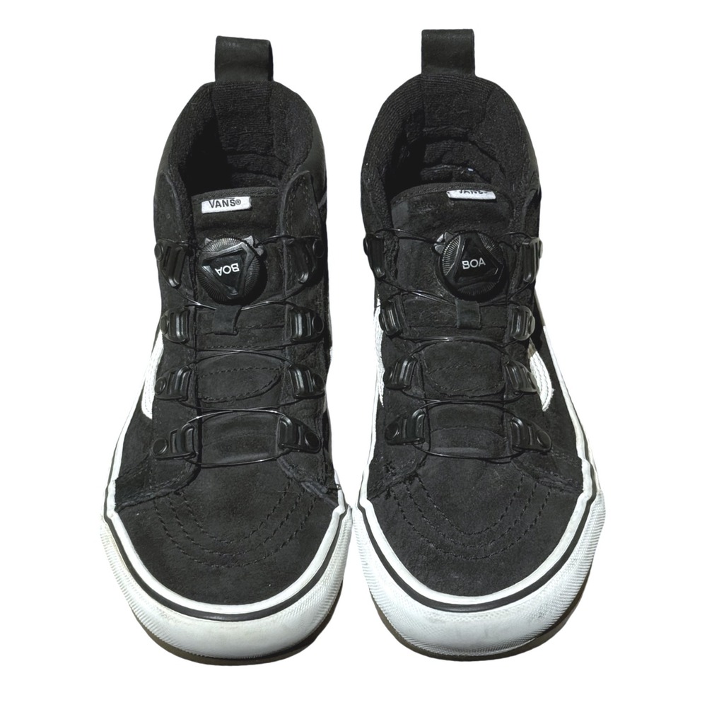 Vans Sk8 Hi MTE BOA Black Suede High Top‎ Skate Shoes Mens 7
